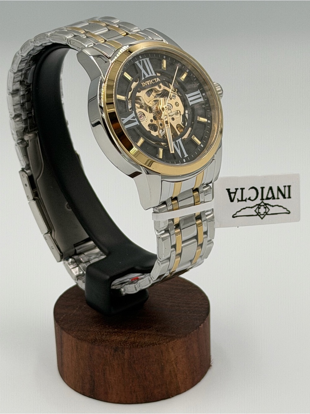 Invicta 69131 Two-Tone Automatic Skeleton Watch - Picture 4 of 8